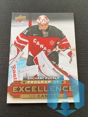 2015-16 Upper Deck Program of Excellence UD Canvas RC #C266 Zachary Fucale